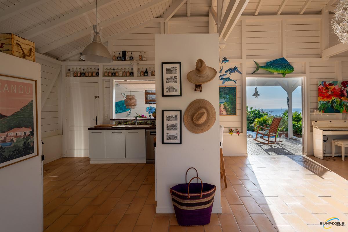 Location villa 5 chambres Martinique - Cuisine